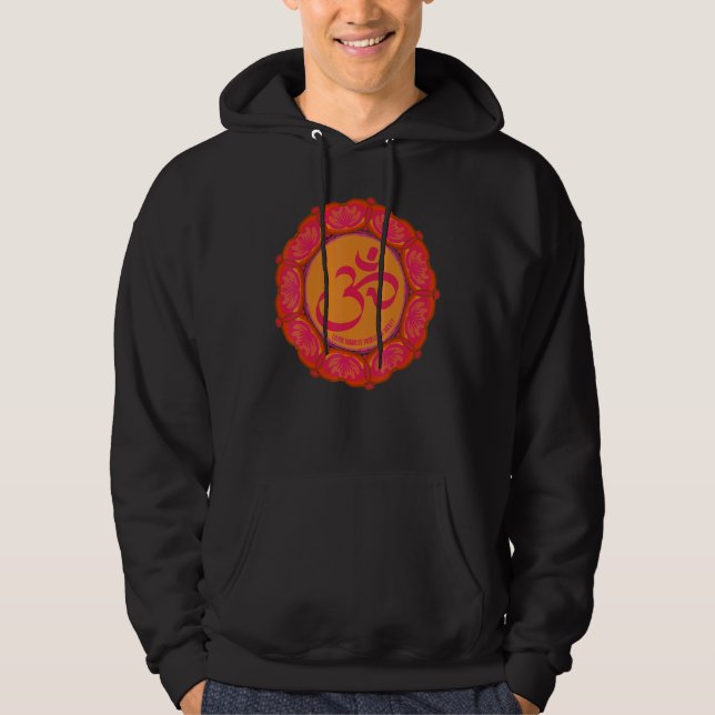 Sudadera Mindfulness Om Ohm Mandala Buddhism Yoga Meditatio (Anverso)