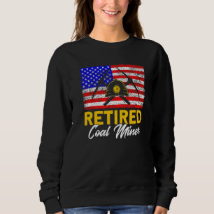 Sudadera Minería Subterránea Minero de Carbón Americano Jub