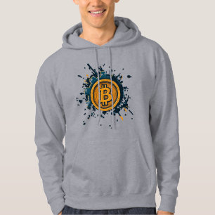 Sudadera Minero de Bitcoin en el espacio - Diseño de astron