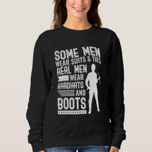 Sudadera Minero de Carbón Los Hombres de Verdad Usan Cascos