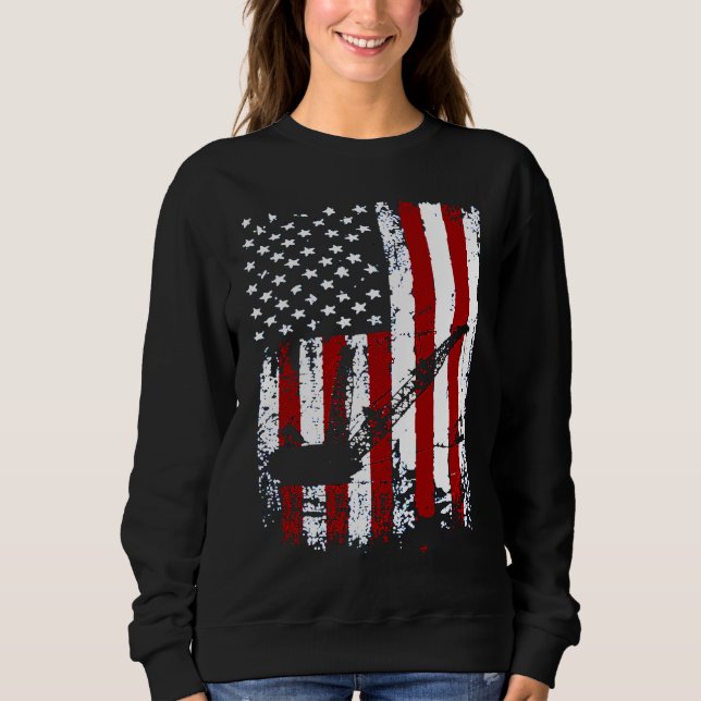 Sudadera Miners Patriotic American Flag Retro Men Women Min (Anverso)