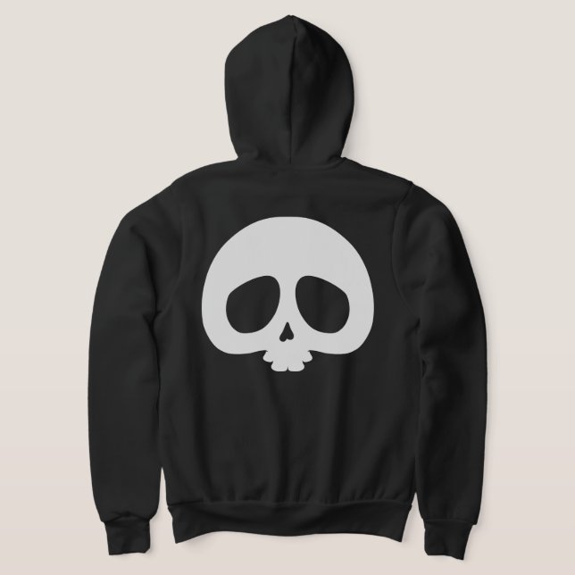 Sudadera Mini Cráneo Personalizable (Distribución Reverso )