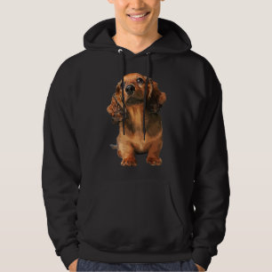 Sudadera Mini Dachshund Long Haired Shaded Red Puppy Dog