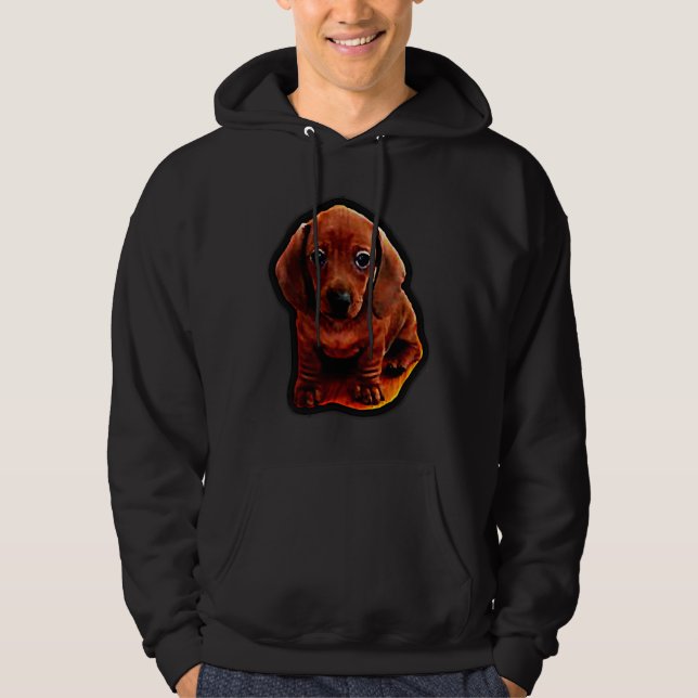 Sudadera Mini Dachshund Puppy (Anverso)