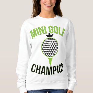 Sudadera Mini Golf Campeón de golf Funny Golfer