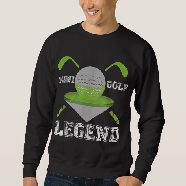 Sudadera Mini Leyenda Golf Funny Hobby Sport Champ (Anverso)