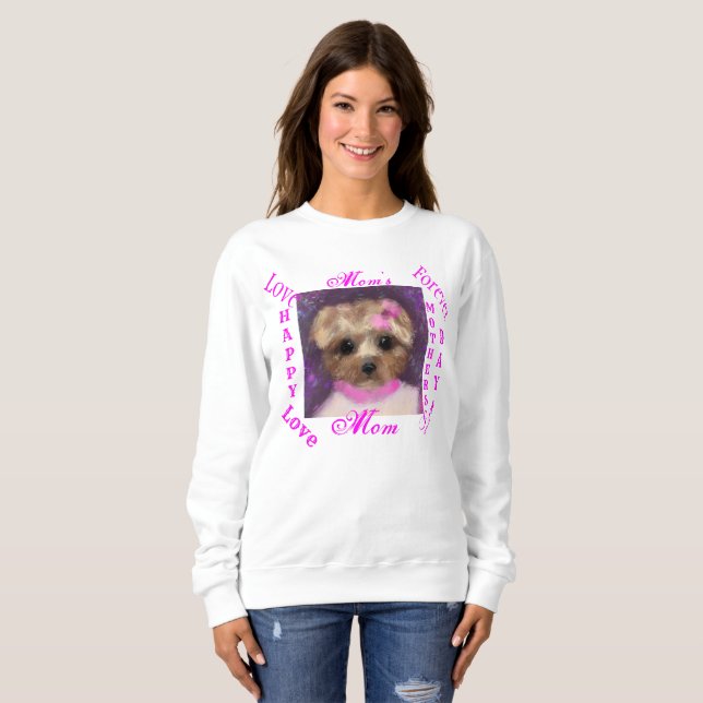 SUDADERA MINI YORKIE POO     (Anverso completo)