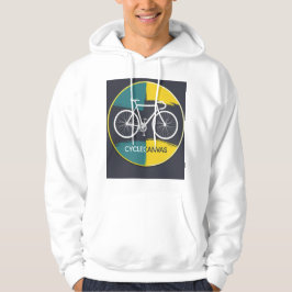 Sudadera Minimal Bicycle Illustration – 
