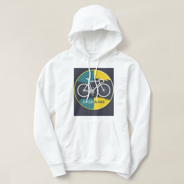 Sudadera Minimal Bicycle Illustration –  (Diseño del anverso)