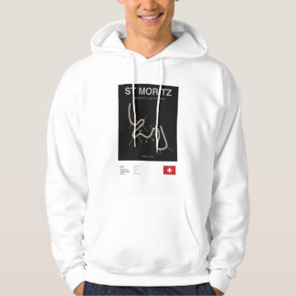 Sudadera Minimalist St Moritz Bobsleigh Line Hoodie Blk