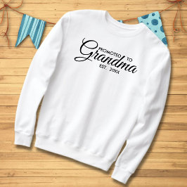Sudadera Minimalista ascendido al año oriental de la abuela