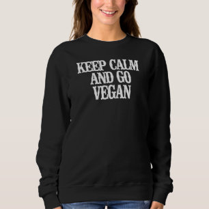 Sudadera Minimalista Mantengan La Calle Y Vegan