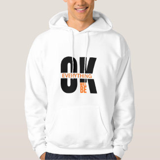 Sudadera Minimalista Todo Estará Bien Inspirador