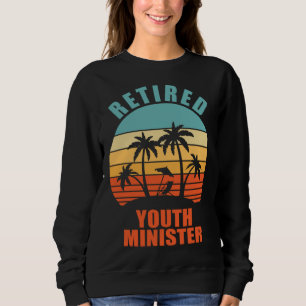 Sudadera Ministro de Jóvenes Retirado Pastor Feliz Jubilac
