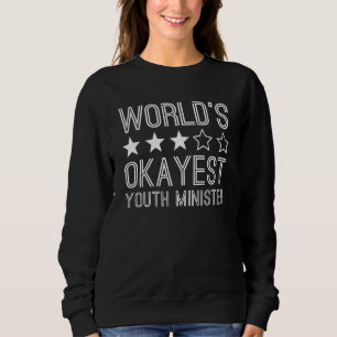 Sudadera Ministro juvenil más o menos del mundo  Ministro j