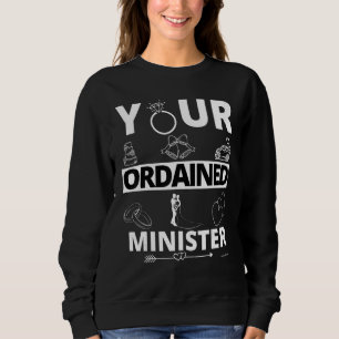 Sudadera Ministro ordenado Boda Matrimonio de Mar