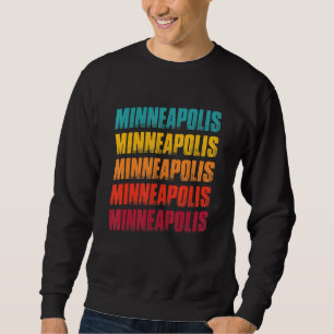 Sudadera Minneapolis Minnesota Souvenir - Min Retro Vintage