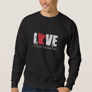 Sudadera Minnesota ama USA América Estado