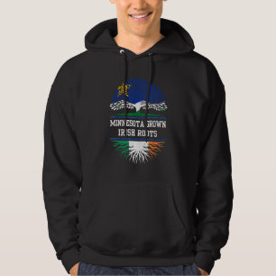 Sudadera Minnesota Creada Con Raíces Irlandesas Irlanda