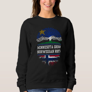 Sudadera Minnesota Crecida Con Raíces Noruega