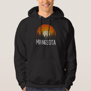 Sudadera Minnesota estilo retro vintage años 70 hombres muj