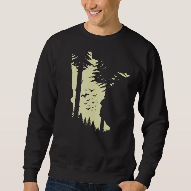 Sudadera Minnesota Forest Minnesota You Betcha (Anverso)