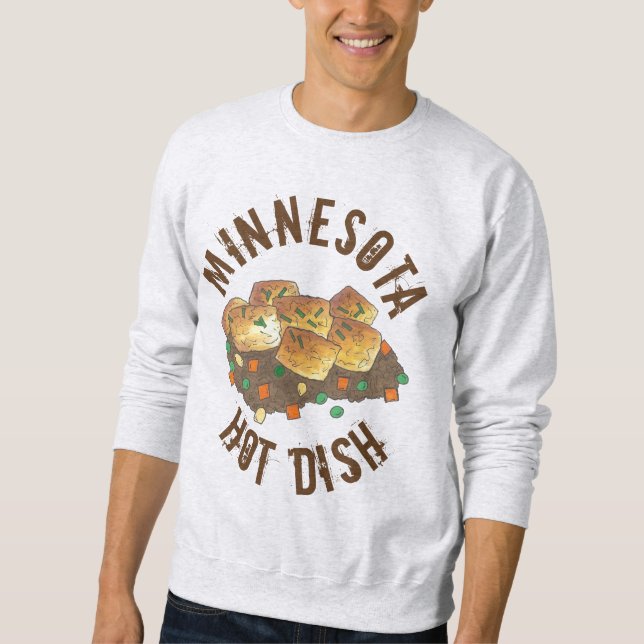 Sudadera Minnesota Hot Dish Tater Tot Casserole (Anverso)