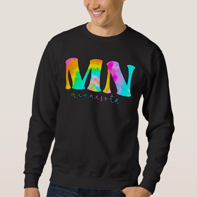 Sudadera Minnesota Mn Tie Dye (Anverso)