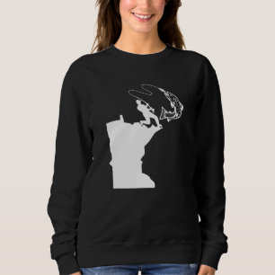 Sudadera Minnesota Pescando A Los Hombres Les Encanta Pesca