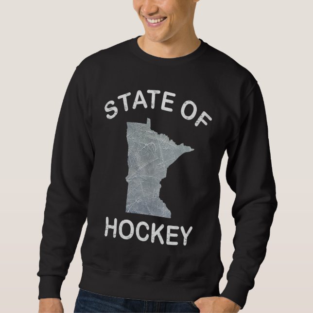 Sudadera Minnesota State of Hockey Hoodie State of Hockey 1 (Anverso)