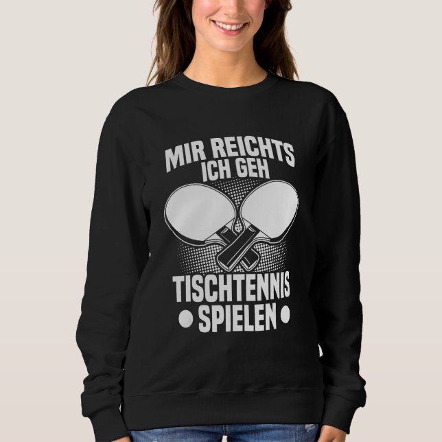 Sudadera Mir Reichts Mesa Tennis (Anverso)