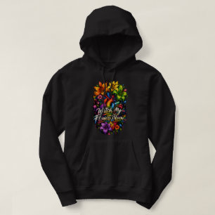 Sudadera "Mira mis flores florecer" Corazón anatómico