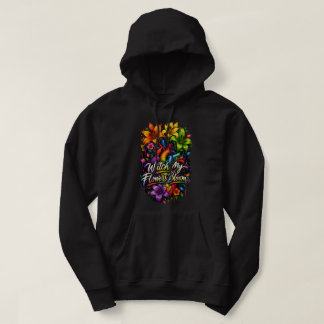 Sudadera "Mira mis flores florecer" Corazón anatómico