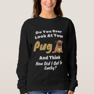 Sudadera Mira tu regalo de pug Cute Dog Classic T-Shirt 389