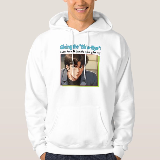 Sudadera Mirada de Reojo 4K (Anverso)