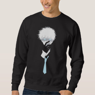 Sudadera Mirada Turquesa: Diseño de Anime