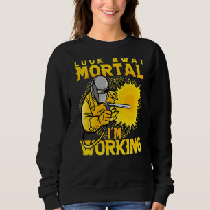 Sudadera Míralo Mortal, estoy trabajando en el trabajo de c