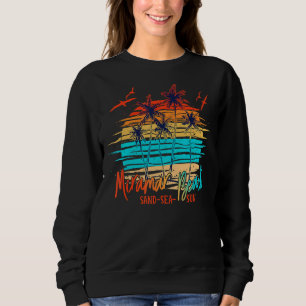 Sudadera Miramar Beach Florida Palm Beach Surfboard Vacatio