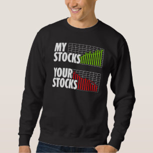 Sudadera Mis acciones Tu accionista Bear Bull Invierte