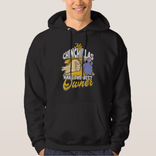 Sudadera Mis Chinchillas Tienen El Mejor Propietario Rodent
