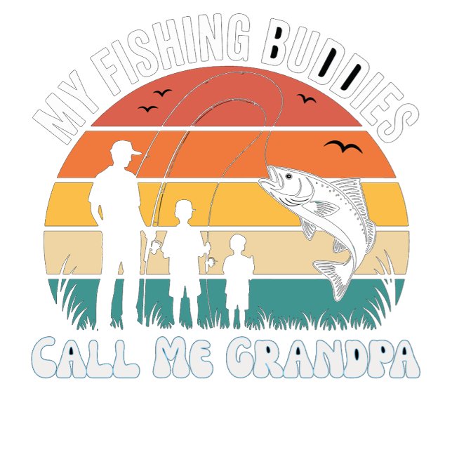 Sudadera Mis compañeros de pesca me llaman abuelo (Subido por el creador)