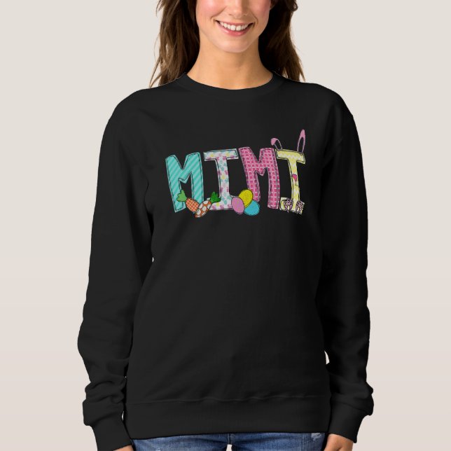 Sudadera Mis conejitos favoritos me llaman Mimi Mimi Easter (Anverso)
