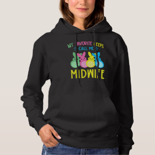 Sudadera Mis conejitos favoritos me llaman partera feliz Pa