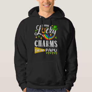 Sudadera Mis Encantos Afortunados Me Llaman Papu St Patrick