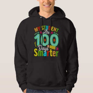 Sudadera mis estudiantes son 100 días más inteligentes