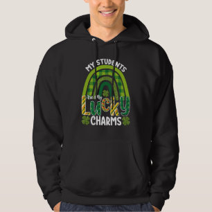 Sudadera Mis estudiantes son mis amuletos de la suerte el D