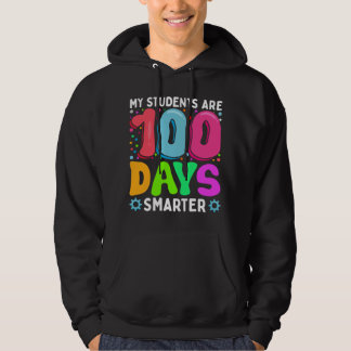 Sudadera mis estudiantes tienen 100 días más inteligentes 1