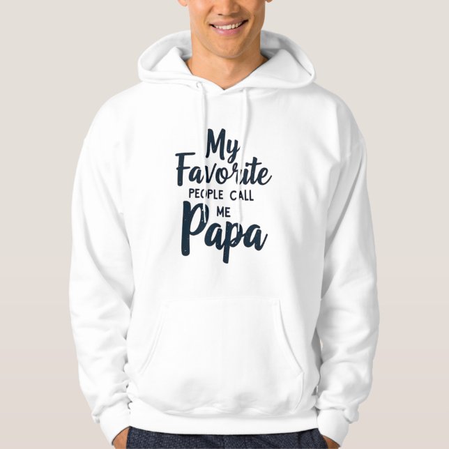 Sudadera Mis favoritos me llaman papá03 | Divertido papá (Anverso)