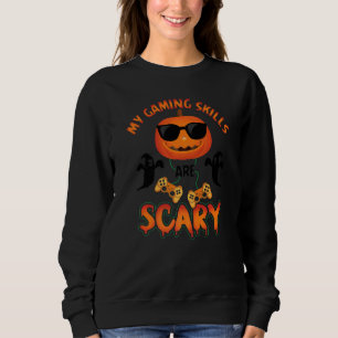 Sudadera Mis Habilidades De Juegos Son Chicas Asustados O H