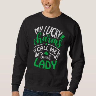 Sudadera Mis Lucky Charms me llaman Señora Almuerzo Irlande